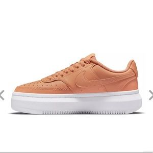 Nike Court Vision Alta Leather Platform Casual Sneakers